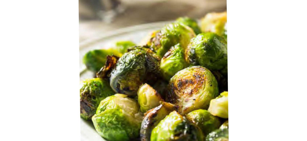 Plate of Brussels sprouts