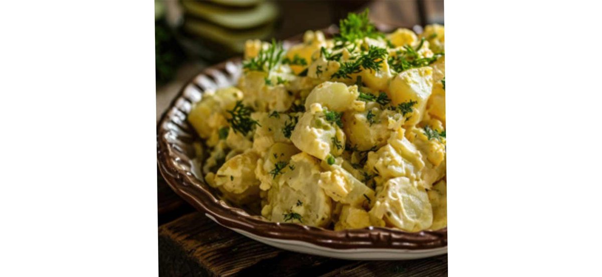 Bowl of potato salad