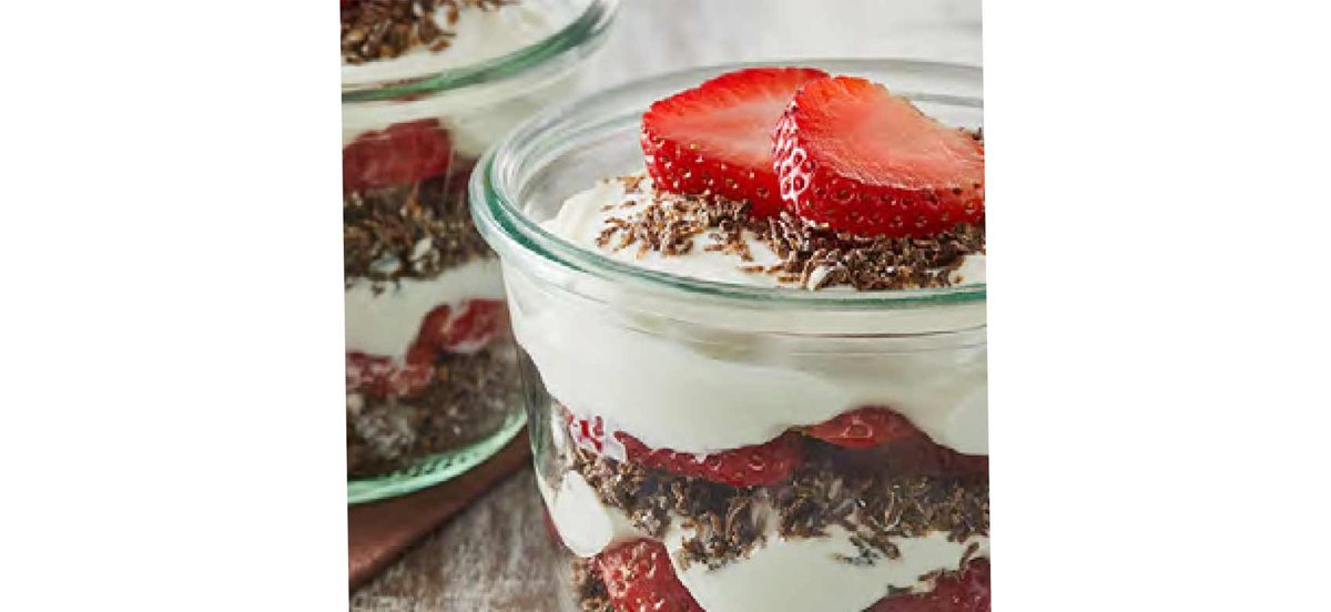 Chocolate Strawberry parfait